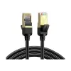 UGREEN NW107 (11229) Cat-7 F/FTP 0.5 Meter Black Network Cable, Patch Cord